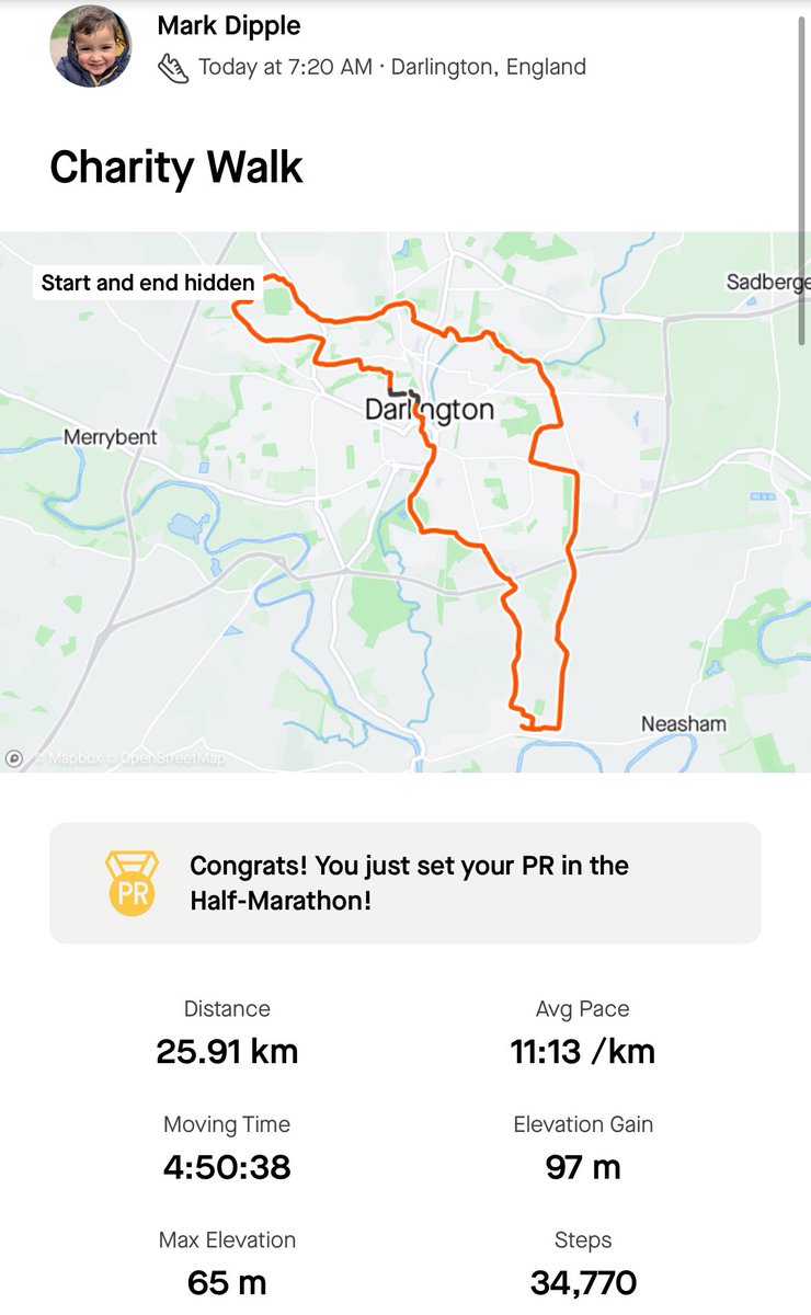 mdipple1987's tweet photo. Enjoyable day with great people. 26km walk to raise money for an amazing cause. A community grocery store which will support so many families. Thank you to those who have donated, if anyone else can give here is the link. https://t.co/fXWeXiQZY7 https://t.co/ZefAIZ0OGl