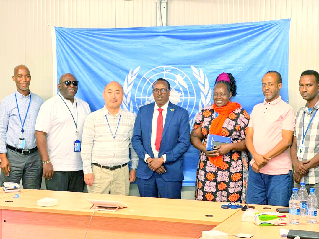 moewrsw's tweet photo. Today the Ministry of Energy and Water resources Southwest State Somalia had a meeting with officals from @UNSomalia /UNSOS in #Baidoa. The focus was to have waterline piping extension to residents of #ADC in Baidoa area. #SWS priority to have accessible , clean, H20 https://t.co/cJ9vwvUrlD