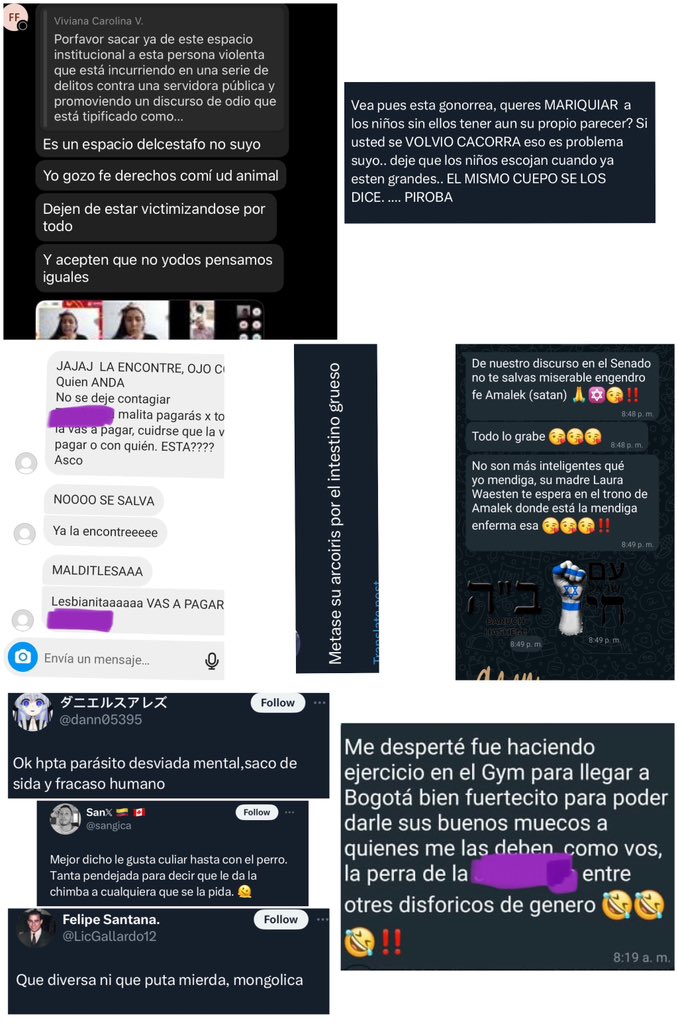 VivianaVargasVi's tweet photo. 🆘‼️Después de mucho soportar, vengo hacer una denuncia pública para proteger mi vida y la de mis compañeras del grupo de género y diversidad de @MinInterior ante las amenazas y ataques lesbofóbicos y transfóbicos que seguimos recibiendo hasta en nuestros espacios laborales. 👇🏻 https://t.co/s6tijRVDFC