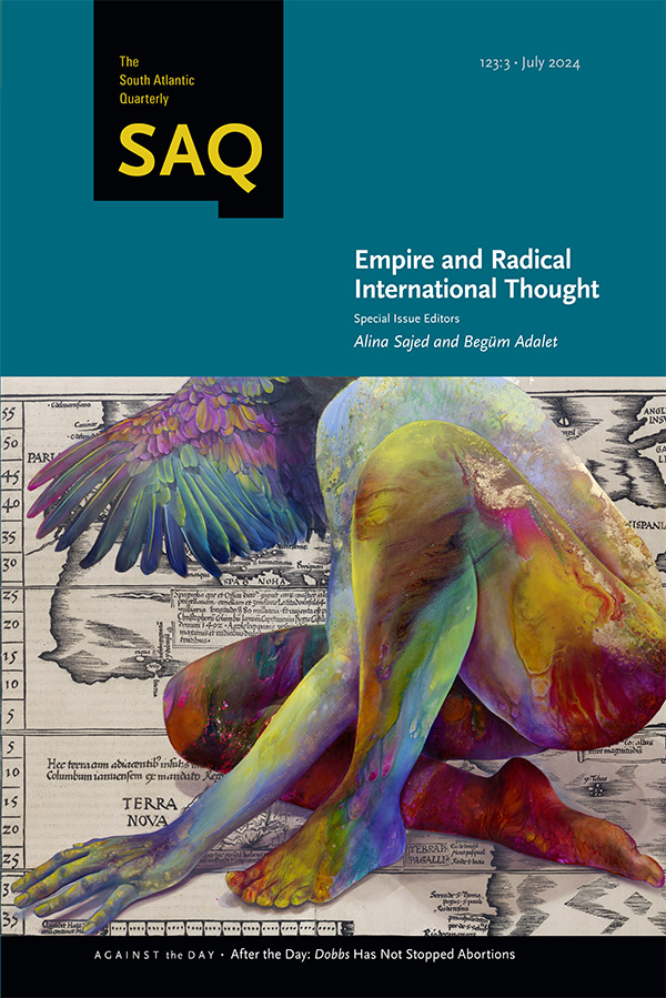 In "Empire and Radical International Thought," a special issue of SAQ, political theorists and critical scholars come together to examine the multifaceted dimensions of radical international thought. View the Table of Contents and read the editor's intro: ow.ly/ItAK50SYw2r