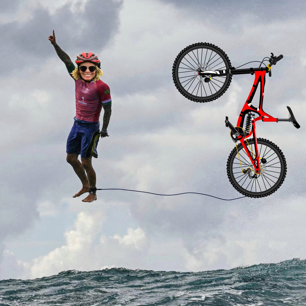 pammycapone's tweet photo. #gabrielormaybriel
#gabrielmedina #epic #olympics #olympic #olympicgames #waves #2024olympics #tahiti #paris2024 #surf #brazilliansurfer #ride #mtb #mountainbike #biketherapy

https://t.co/ID0oH1nl0K https://t.co/mzouYfpT9F