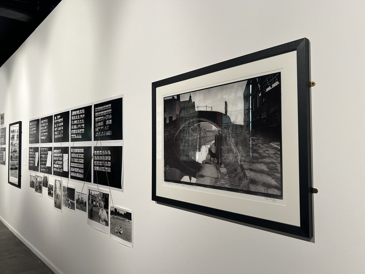 Soggy day so I nice mooch around <a href="/SaltsMill/">Salts Mill</a> and beautiful, evocative work from <a href="/IanBeesleyphoto/">Ian Beesley</a> #Saltaire