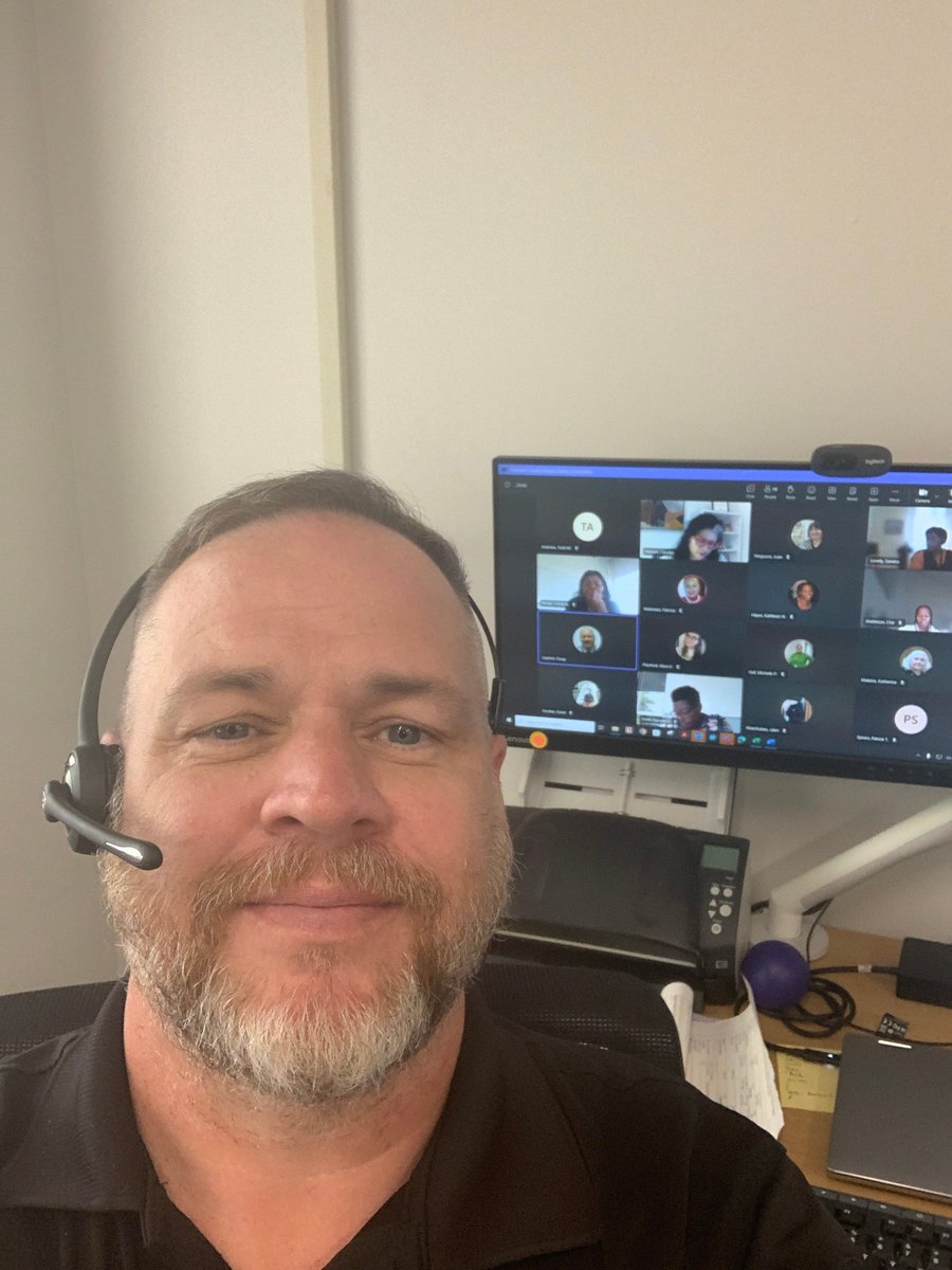 DurhamCounty's tweet photo. Todd Andrews, Durham County's Safety and Occupational Health Specialist, gives a glimpse of the Library Safety Committee meeting for his #CityHallSelfie day pic! #DCoRocks @ELGL50 https://t.co/KHZZVxLYLy