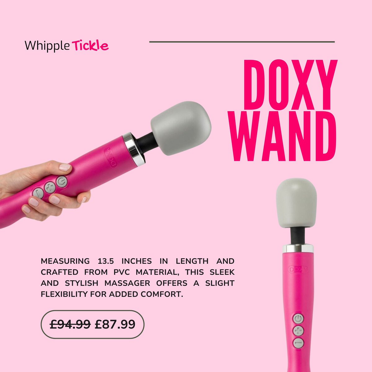 _WhippleTickle_'s tweet photo. Looking for the perfect wand vibe? Here are our top 3 picks that will elevate your pleasure game to the next level! 🔥✨ Don’t miss out on these must-have essentials. Which one will you try first? 😉 #WandVibes #PleasureEssentials #SelfCare https://t.co/6cLUpMCNmX