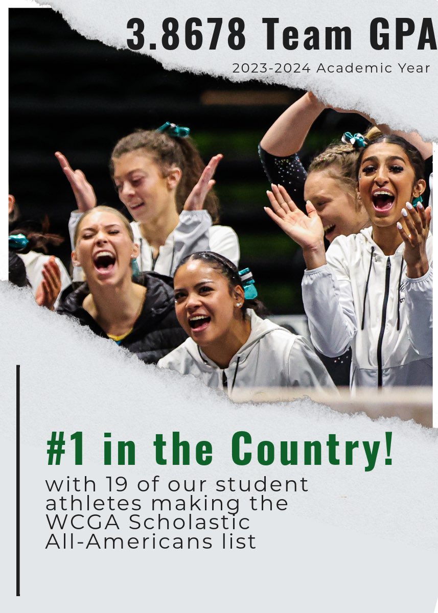GymnasticsUaa's tweet photo. Did you say #1 IN THE COUNTRY! 😍💚💛 @wcgagym @uaanchorage @UA_System https://t.co/RNu6v5WdtW
