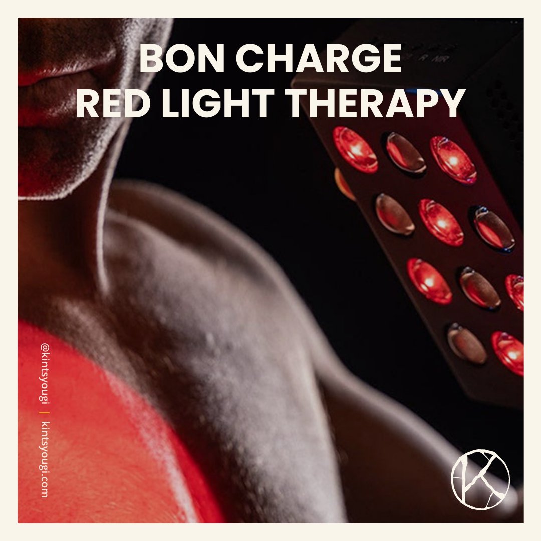 kintsyougi's tweet photo. Red Light Therapy, commonly referred to as Low Level Light Therapy (LLLT) or Photobiomodulation (PBM) is an effective treatment for a variety of health issues 🚨

Hundreds of peer-reviewed studies have shown that Red Light Therapy is a safe and effective way to elevate your life by harnessing powerful frequencies of red and near-infrared light.

The key bioactive frequencies in Red Light Therapy are 630nm-660nm (visible red) and 850nm (invisible near-infrared).

If you’re looking to sleep better, boost cellular energy, recover faster, lose weight, improve skin appearance or soothe aching muscles, Red Light Therapy is for you!

BON CHARGE’s Red Light Therapy collection features devices of various sizes and designs to cater to your specific needs. From compact handheld devices for targeted sessions to full-body panels for comprehensive coverage, they offer options to suit your preferences and goals.

Click the following link to order today https://t.co/N8TlOP0gDg 🔗 Promo Code: KINTSYOUGI (-15%)

We believe in sharing what has helped us on our journey to vibrant health and well-being. These are the products we reach for again and again, because they support us in feeling our best. If you buy something via a link in our shop, we may earn an affiliate commission.

#kintsyougi #healthcoaching #quantumbiology #circadianbiology #bioindividuality #holistichealth #healthoptimization #sleepoptimization #holistichealing #holisticnutrition #holisticwellness