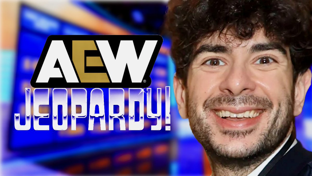 MrWrestleTrivia's tweet photo. TOMORROW!
Saturday 8/17  #WrestlingJeopardy #AEW 
Noon ET / 11am CT | YouTube
https://t.co/U7zJoHKB09 https://t.co/GOaGCAlWZT
