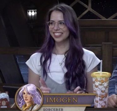 itextedbeca's tweet photo. purple hair laura bailey you will always be so important to me https://t.co/lkhBNb5DOX
