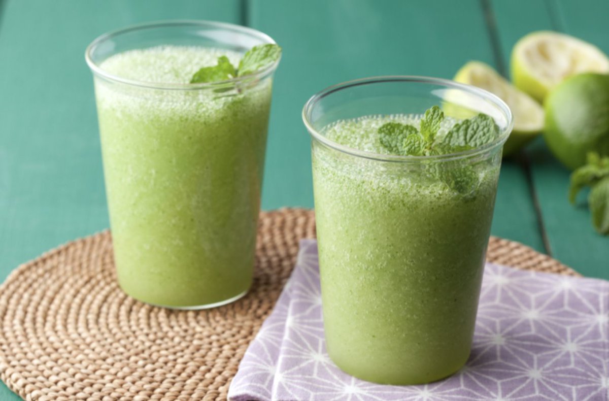 BayouBakery's tweet photo. #MojitoTime! Cool off tomorrow - #NationalRumDay - as we introduce our newest #Daiquiri - the #Mojito! This traditional #summerpunch drink consists of just 5 ingredients: @thrashersrum, sugar, #LimeJuice, Soda Water, and #Mint. https://t.co/LOTAHqV0jb
