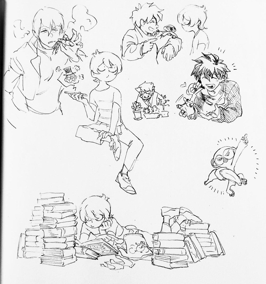 #このタグを見た人は推しの初描きと現在の絵を載せる
初描き🥞🚥悪魔くん親子と最近の🥞🚥親子
例の芽以外あんまりにも変化が微妙 