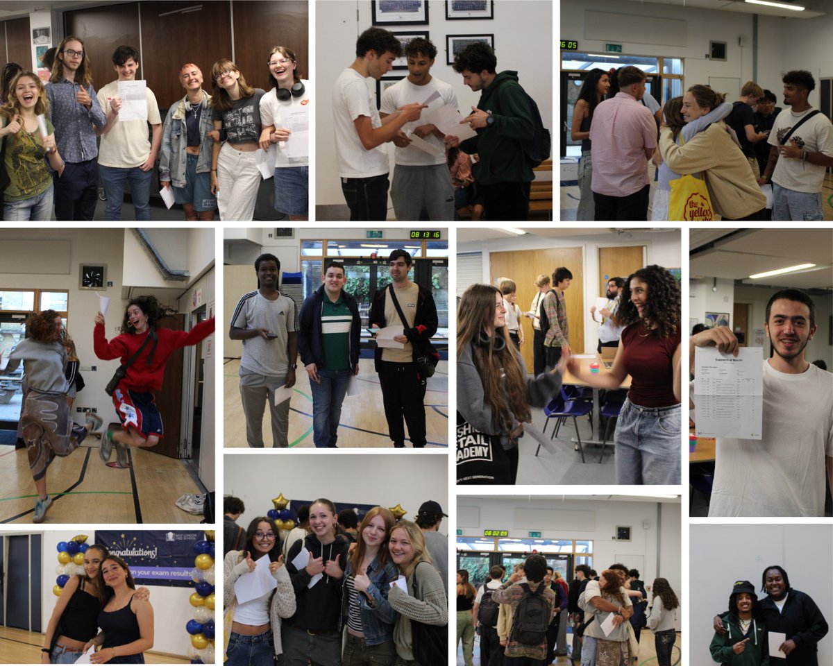 RobertPeal's tweet image. Best EVER A-level results at the WLFS today. 52% of grades A-A*, 82% of applicants going to 1st choice destination (inc. 19/20 of UK's top universities) and 92% of students gaining 3+ grades at A*-C. 

Could not be prouder of our students and staff. Thank you for a wonderful day!