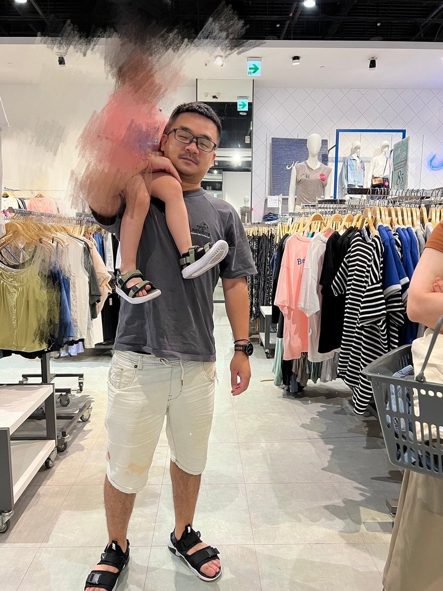 有人說這張熊臉會一堆人愛...
叫我放上來看看，真的該減肥勒