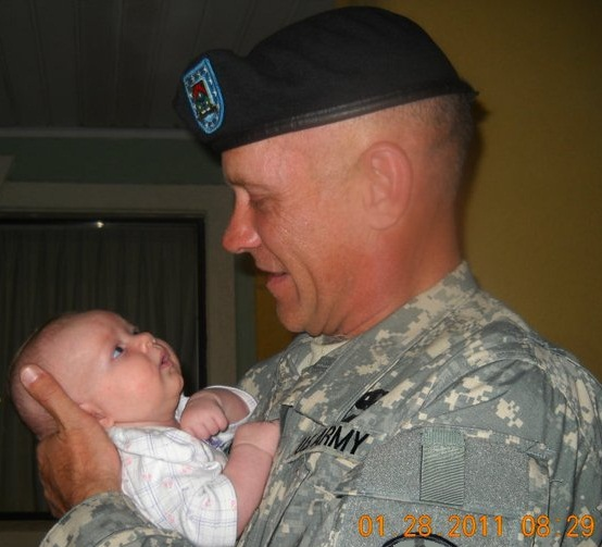 SGT_Decker's tweet photo. Happy "Throwback Thursday" Fam.
Here's another #NOTTimWalz pic, from 2011.
Meeting my beautiful grand daughter, for the first time. https://t.co/6CgMw06Aoo