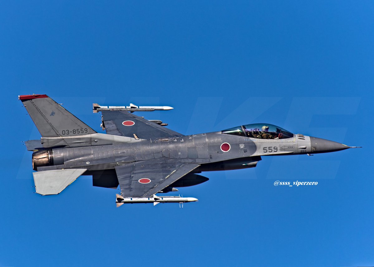 ssss_viperzero's tweet photo. 【再掲】F-16J https://t.co/hNcIujqslm