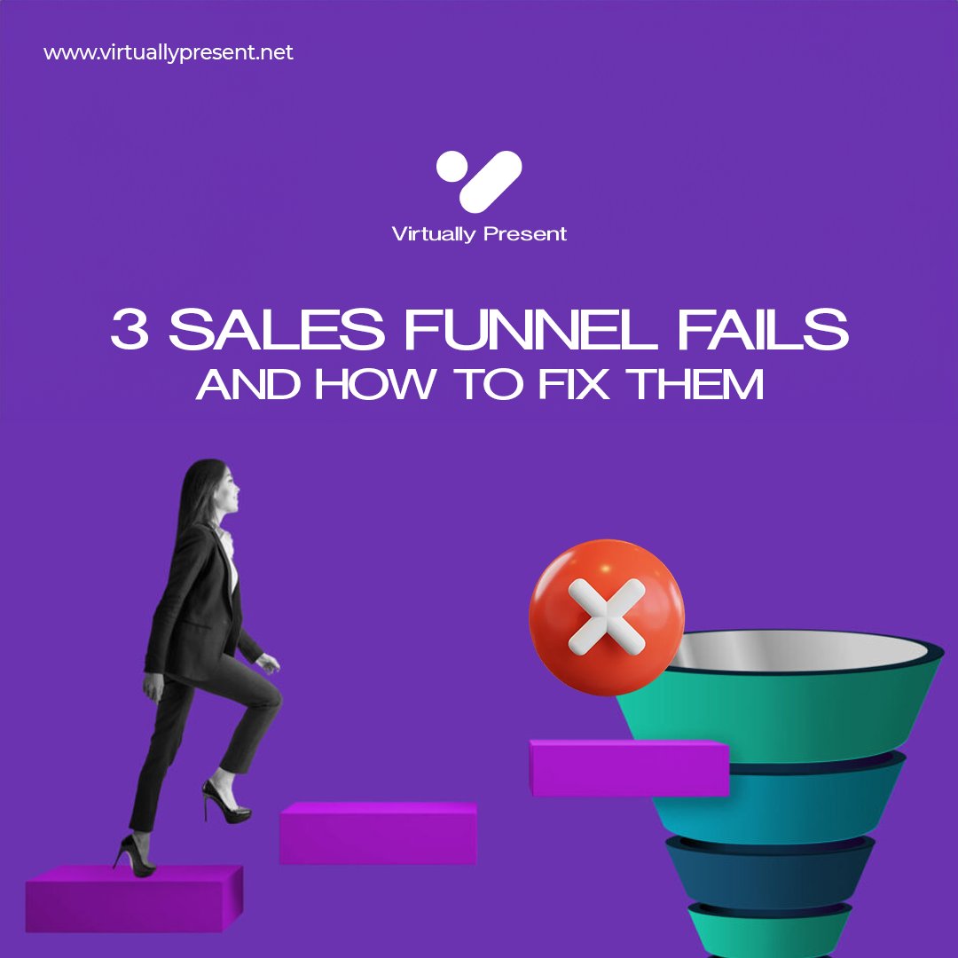 vpresentnet's tweet image. A sales funnel maps the customer’s journey from the first interaction to the final sale (and beyond).✨️
Businesses now focus more on touchpoints like social media, mobile, eCommerce, and apps. Learn what NOT to do!😎
#salesfunnel #salestricks #funneloptimization