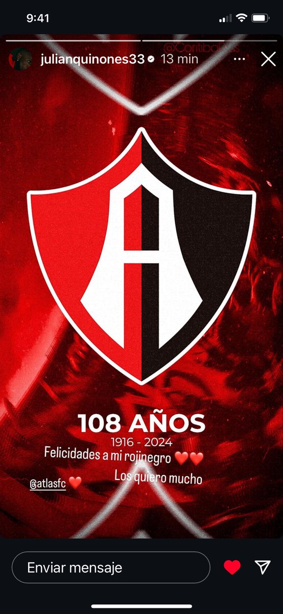 TSA_oficial's tweet photo. Gracias por tanto @julian_quiones3 ❤️🖤 https://t.co/BiQYjqz5DJ