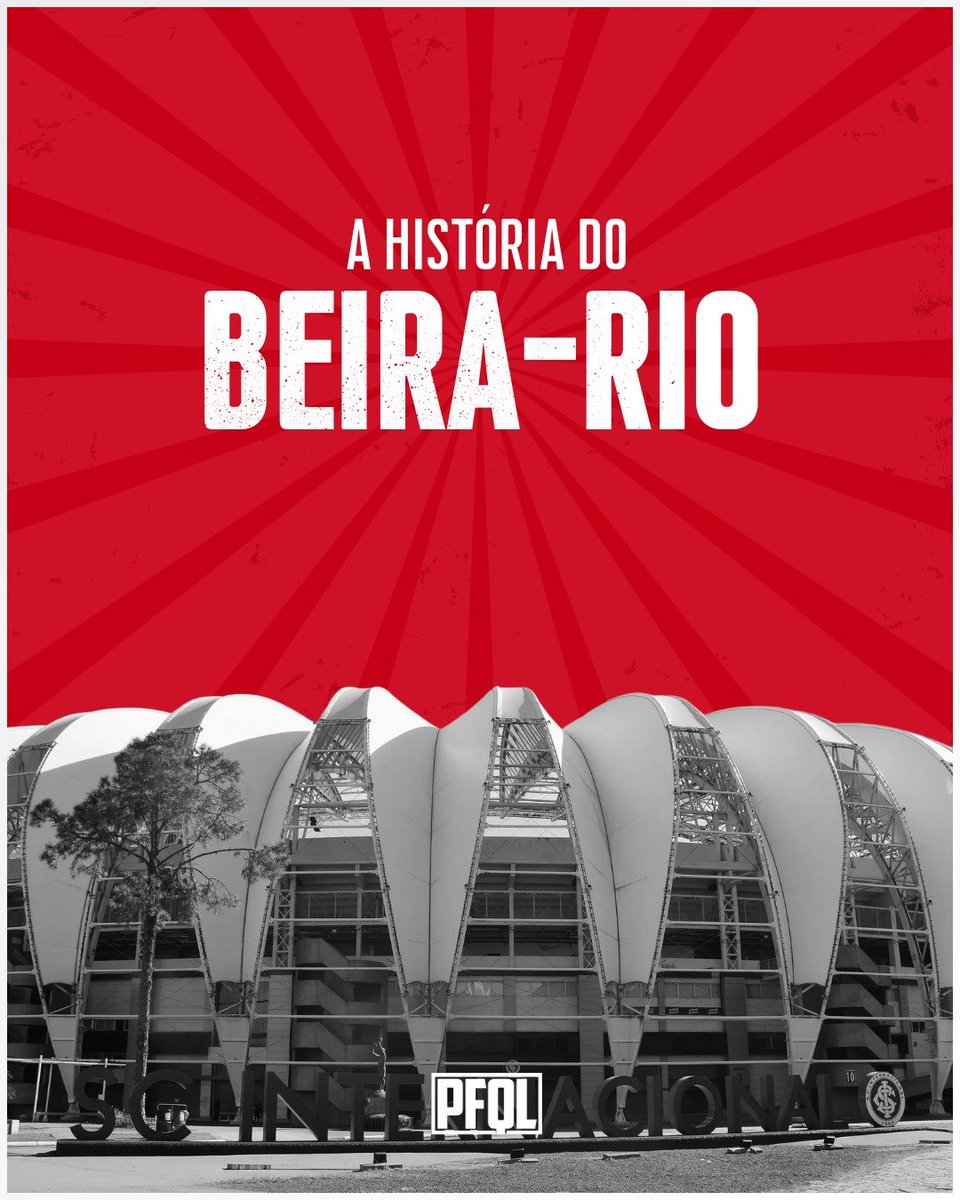 pfqloficial's tweet photo. 🇦🇹 A HISTÓRIA DO BEIRA-RIO

Nessa série de estádios, hoje é dia da PFQL falar sobre o Estádio José Pinheiro Borda, mais conhecido como Beira-Rio, casa do Internacional. Siga o fio, e vamos lá... 🧶

#Brasil #Inter #Internacional #Futebol #Brasileirão