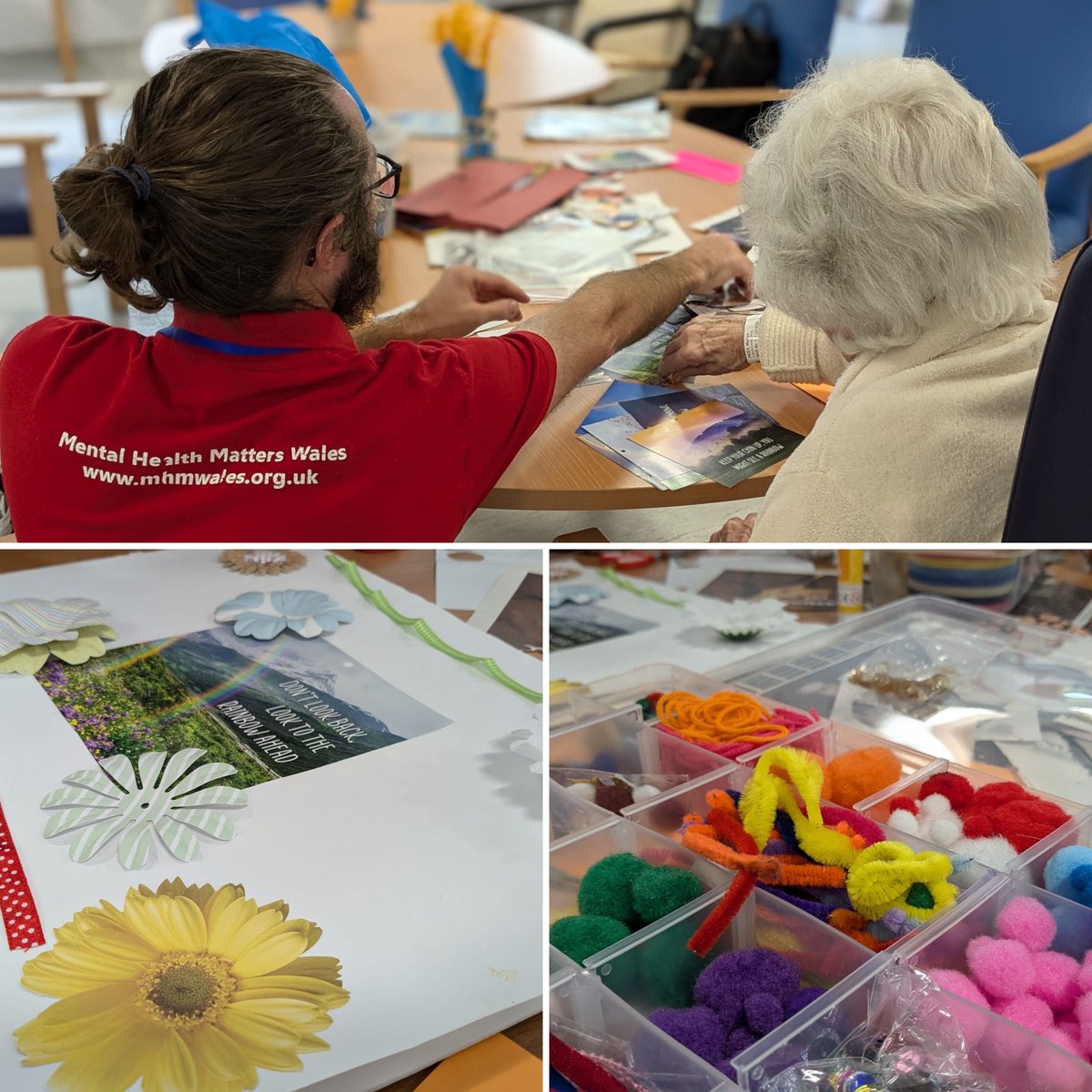 MHM Wales (@mhmwales) on Twitter photo Patients and Activity Workers enjoyed creating mood boards this week at Lakeside Hospital. Keeping your mind active and staying creative is important to do at any age! 🧑🎨 🎨 <a href="/Versha_S_M/">☘️Versha S Mahindra BEM☘️</a> <a href="/RPB_CAV/">Cardiff and Vale RPB/BPR Caerdydd a'r Fro</a> Patients and Activity Workers enjoyed creating mood boards this week at Lakeside Hospital. Keeping your mind active and staying creative is important to do at any age! 🧑🎨 🎨 <a href="/Versha_S_M/">☘️Versha S Mahindra BEM☘️</a> <a href="/RPB_CAV/">Cardiff and Vale RPB/BPR Caerdydd a'r Fro</a>