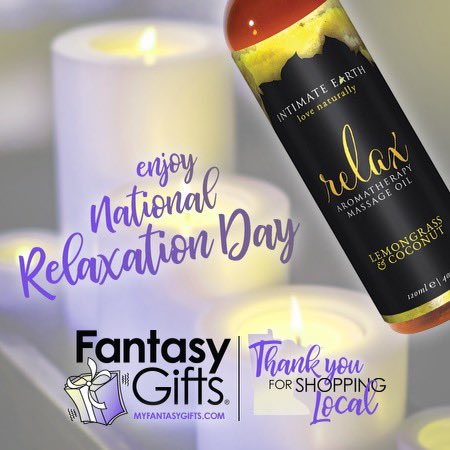 fantasygifts's tweet image. August 15th is National Relaxation Day! We have plenty of relaxation tools to choose from to help you start relaxing today, and keep you relaxed well into the future.
#shoplocal #familybusiness #fantasygifts #fantasygiftsminnesota #womanowned #relax #nationalrelaxationday #self