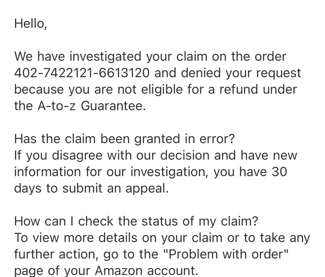 dharmeshdesigns's tweet photo. @amazonIN denied my refund for the returned product. I didn’t receive the product yet they are not refunding my amount https://t.co/IrKMpJVYpi