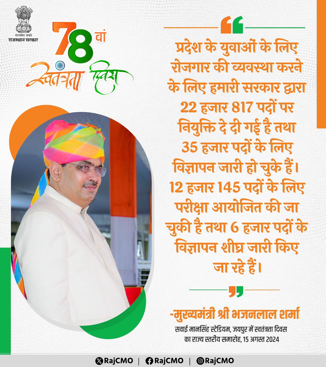 Rajasthan PCC tweet media