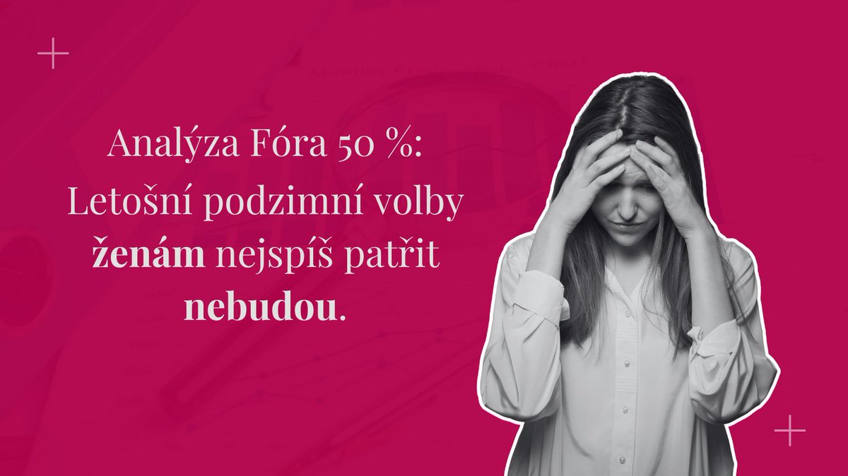 📊📄Dnes jsme zveřejnili analýzy nominací do podzimních voleb z hlediska zastoupení žen a mužů.
Hlavní zjištění budeme postupně zveřejňovat. Celé analýzy si můžete přečíst již nyní na webu Fóra 50 % 👉 padesatprocent.cz/cz/tz-zeny-v-k…