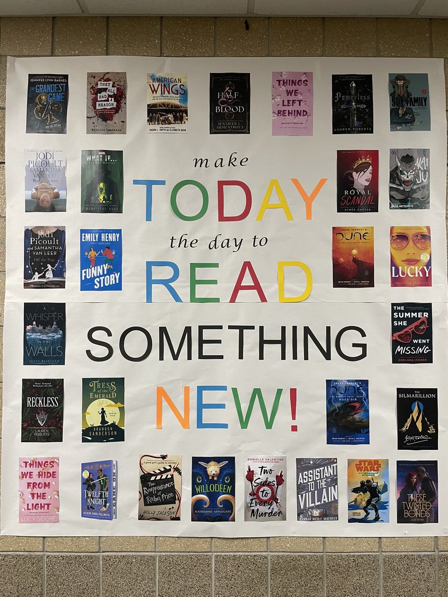 achs_library's tweet image. Check out a new book today!