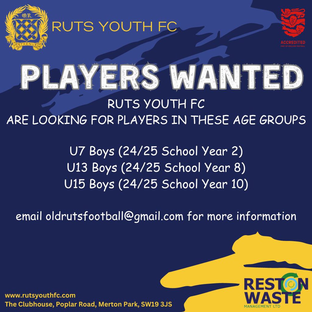 Old Rutlishians (@oldrutlishians) on Twitter photo 