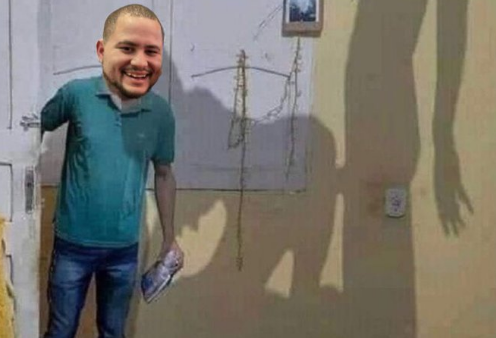 Marciano cuando llego a su casa y vio al editor y a su esposa juntos