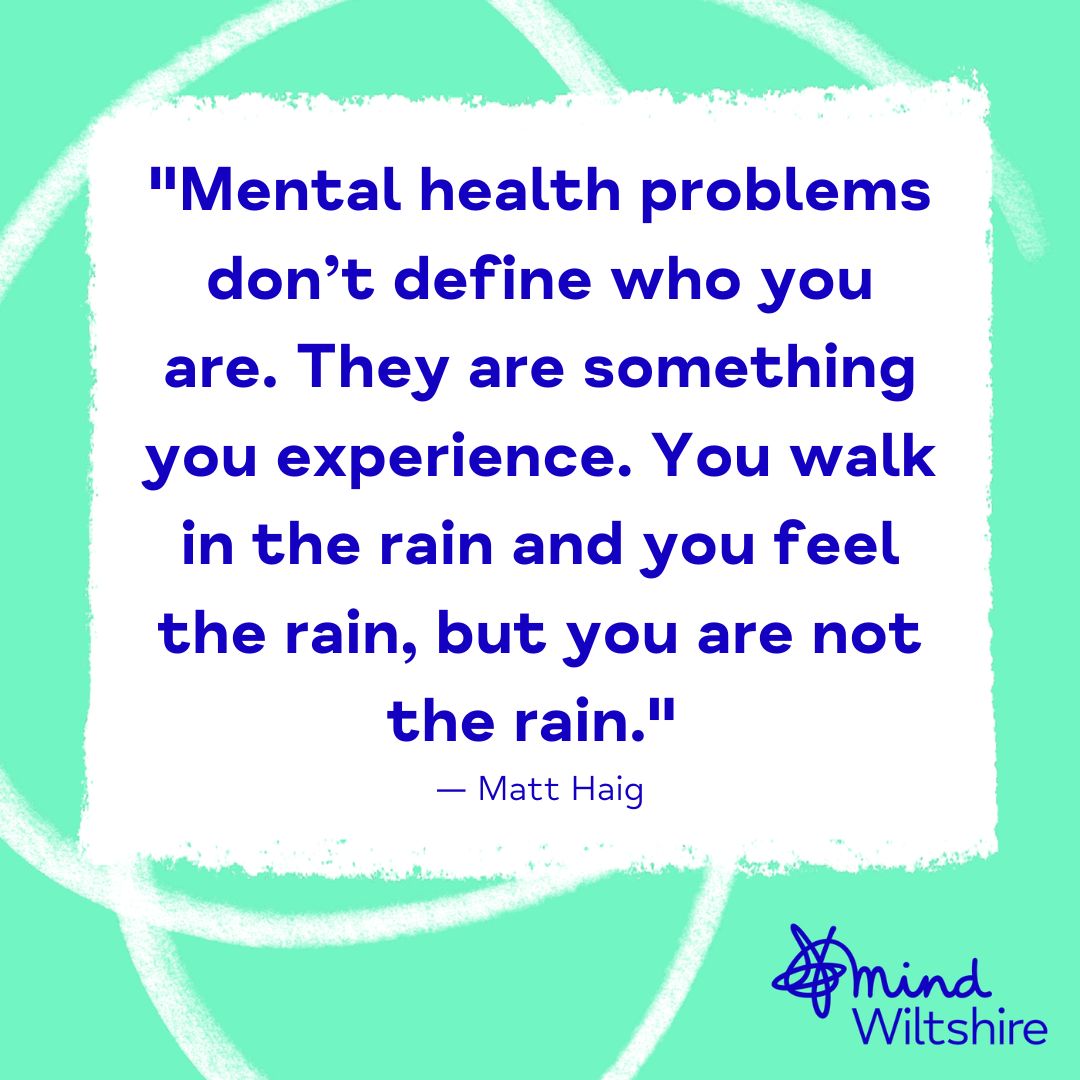 You can feel the rain, but are not the rain!

#mentalhealthcare #mentalhealthcheckin #mentalhealthsupport