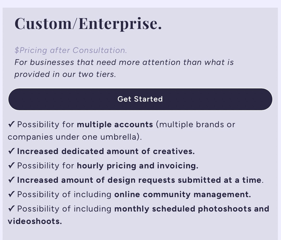 atelier22design's tweet photo. 💳 Memberships are back!

Now with two fixed tiers and one custom tier, we can handle all of your graphic/web design and marketing needs every month, for a fixed fee:

https://t.co/aEttvnMWOS https://t.co/6DbcMrT2eV