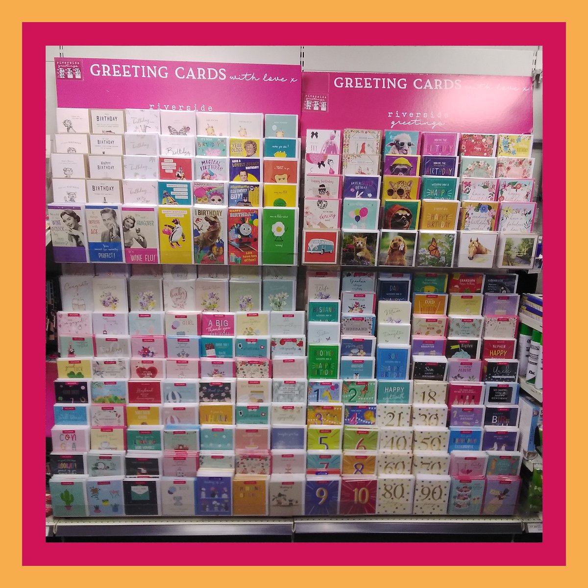 RiversideCards's tweet image. A recent picture from one of our Ascona stores 🌟

Discover how we can curate the perfect range for your store, leveraging our sales data to boost your revenue! 💰

And the best part? You only pay for what you sell! 🤩

#greetingcarddesign #greetingcards #installation #profit