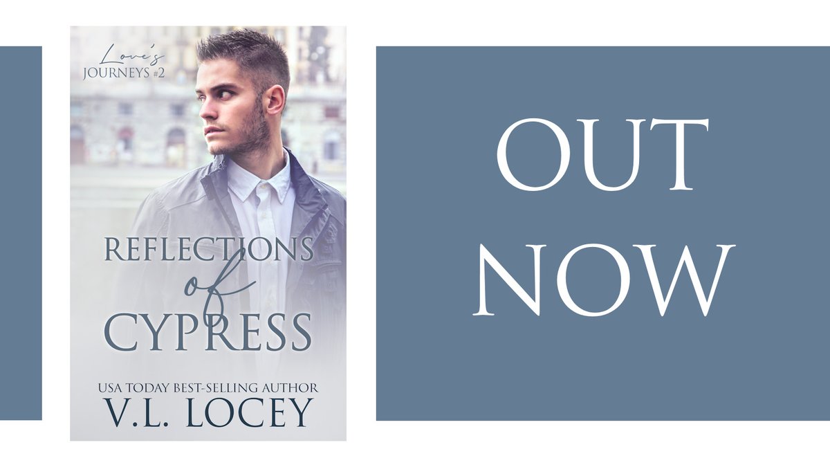 NEW RELEASE! Reflections of Cypress (Love's Journeys #2)
vllocey.com/Reflections_of…

When you’re forced to walk a different path, the detour just might be what your heart required all along.

#mmromance #oppositesattract #richmanpoorman #gayromance