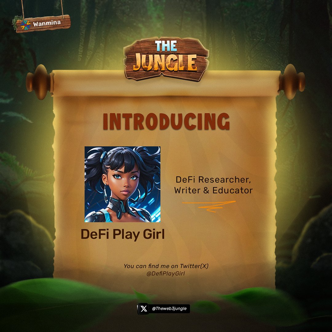 Introducing the one and only <a href="/DefiPlayGirl/">DeFi Play Girl ☘️💚</a> , joining Pre-JUNGLE🌴 to lead an exclusive masterclass 👨‍🏫!

Get Ready to Dive Deeper into the world of DeFI

Only here at PRE JUNGLE 🦍🌴