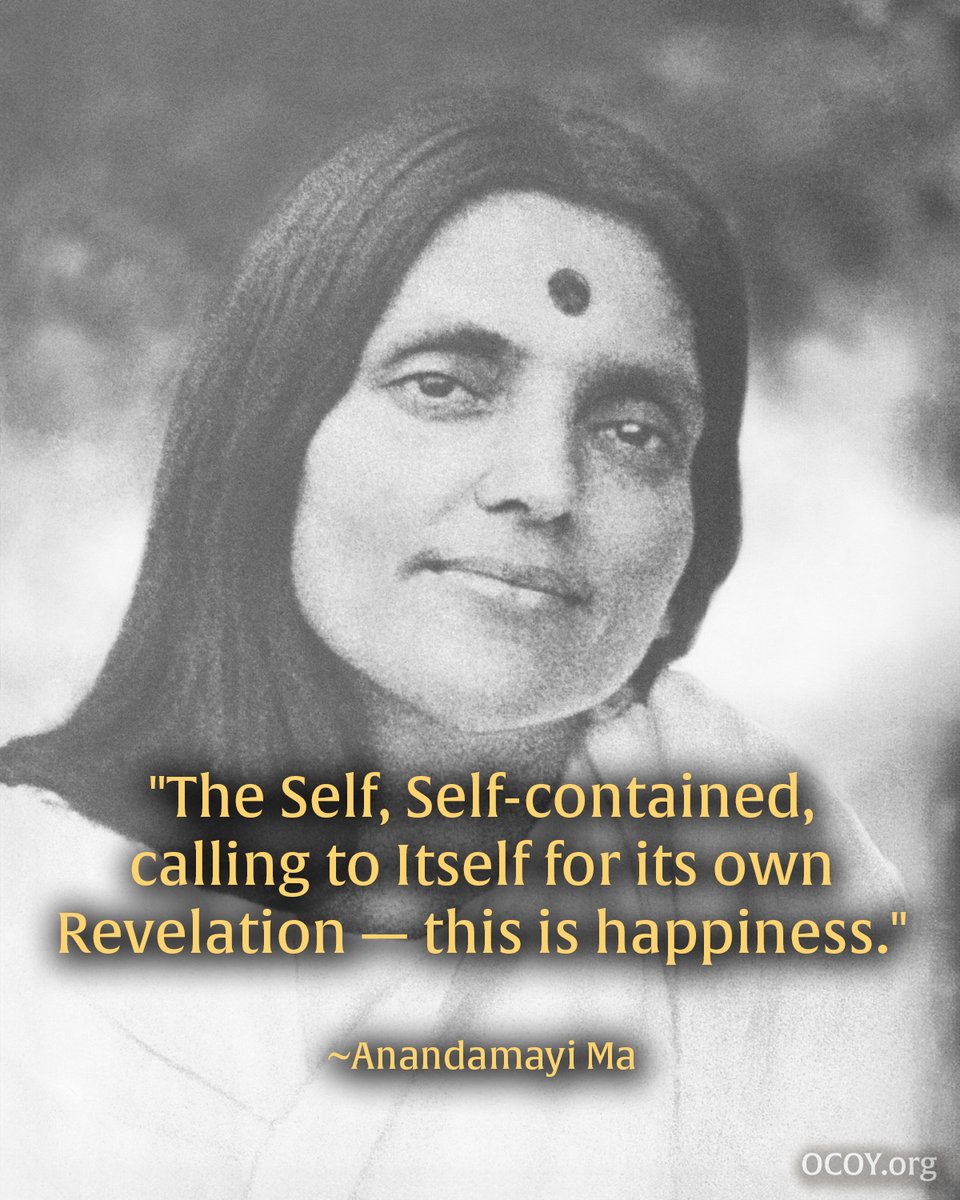Light_of_Spirit's tweet image. "The intense desire  for God-realization is itself the way to it."
~Anandamayi Ma

#anandamayima #devi #realization