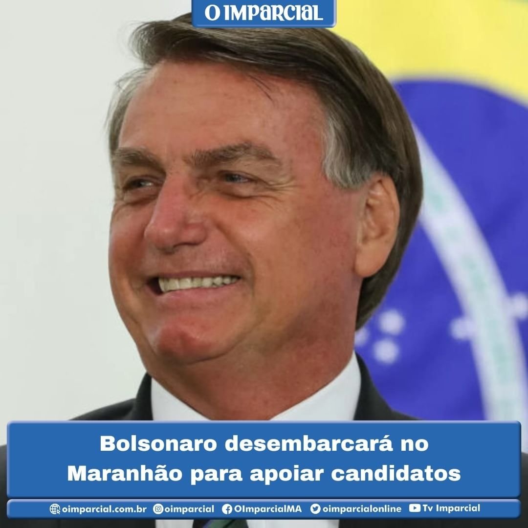 O ex-presidente Bolsonaro (PL) deve desembarcar no Maranhão nas próximas semanas, com uma agenda focada em impulsionar candidatos nas eleições municipais de 2024. 
📍 Bolsonaro chegará primeiro em Imperatriz, depois seguirá para Itinga do Maranhão e Açailândia. Vem, Presidente!🇧🇷