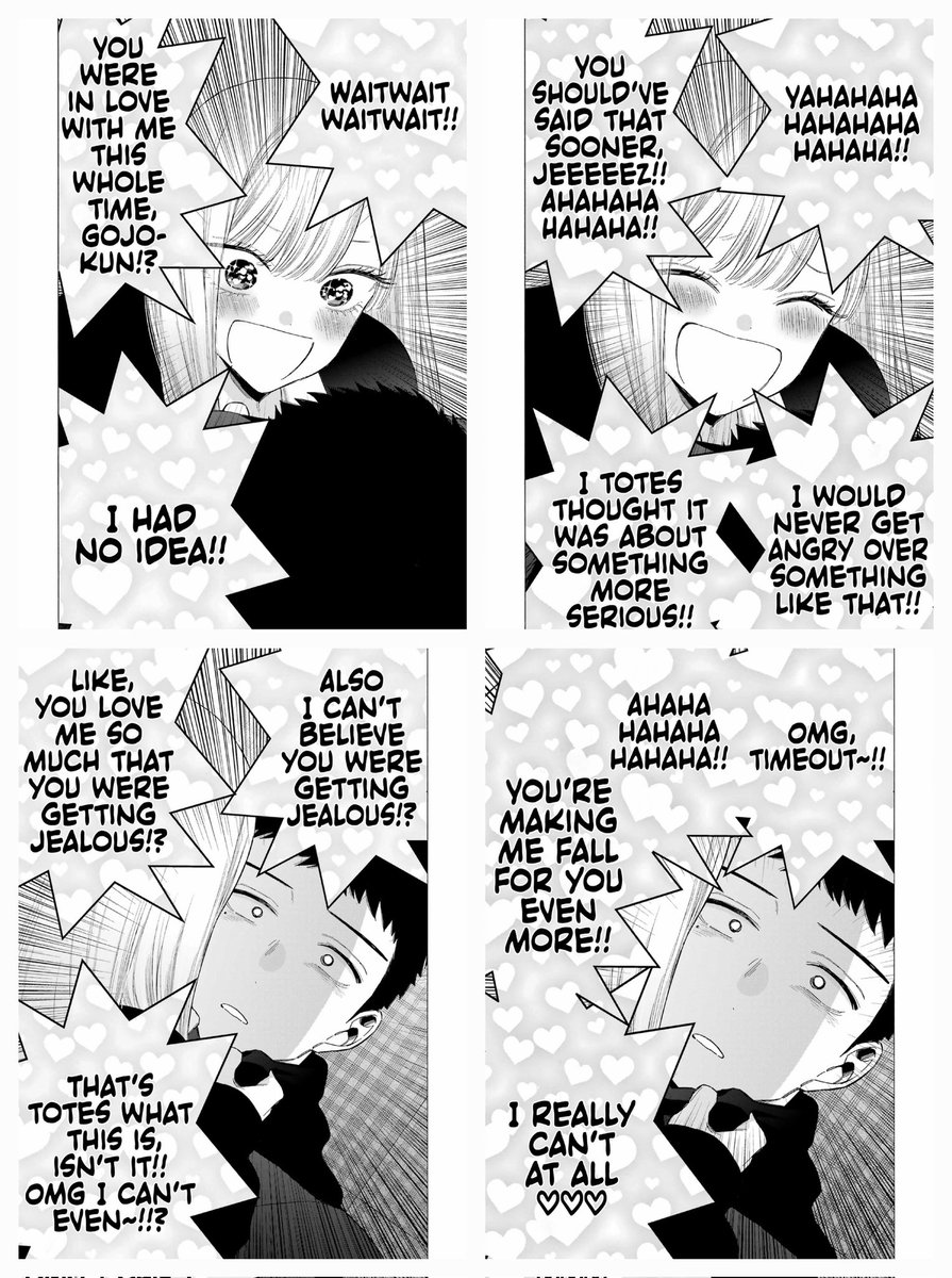 Torgan616's tweet photo. One of my favourite confessions in romance history, perfectly putting on display how eccentric yet perfect Gojo and Marin's dynamic is.

Shinichi Fukuda, you are one of the greats. https://t.co/VglAsqSYsm
