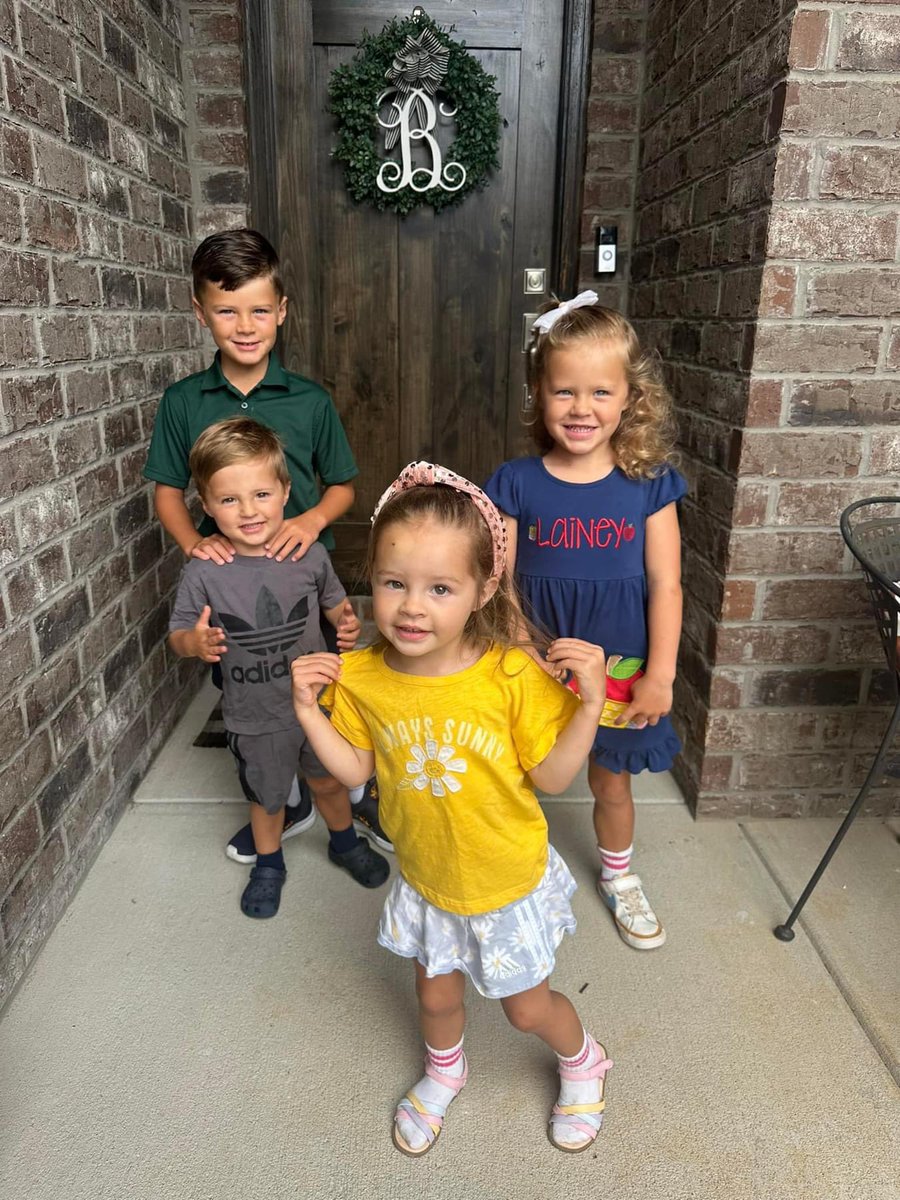 Good luck on your first day back to school. Coach loves you!!