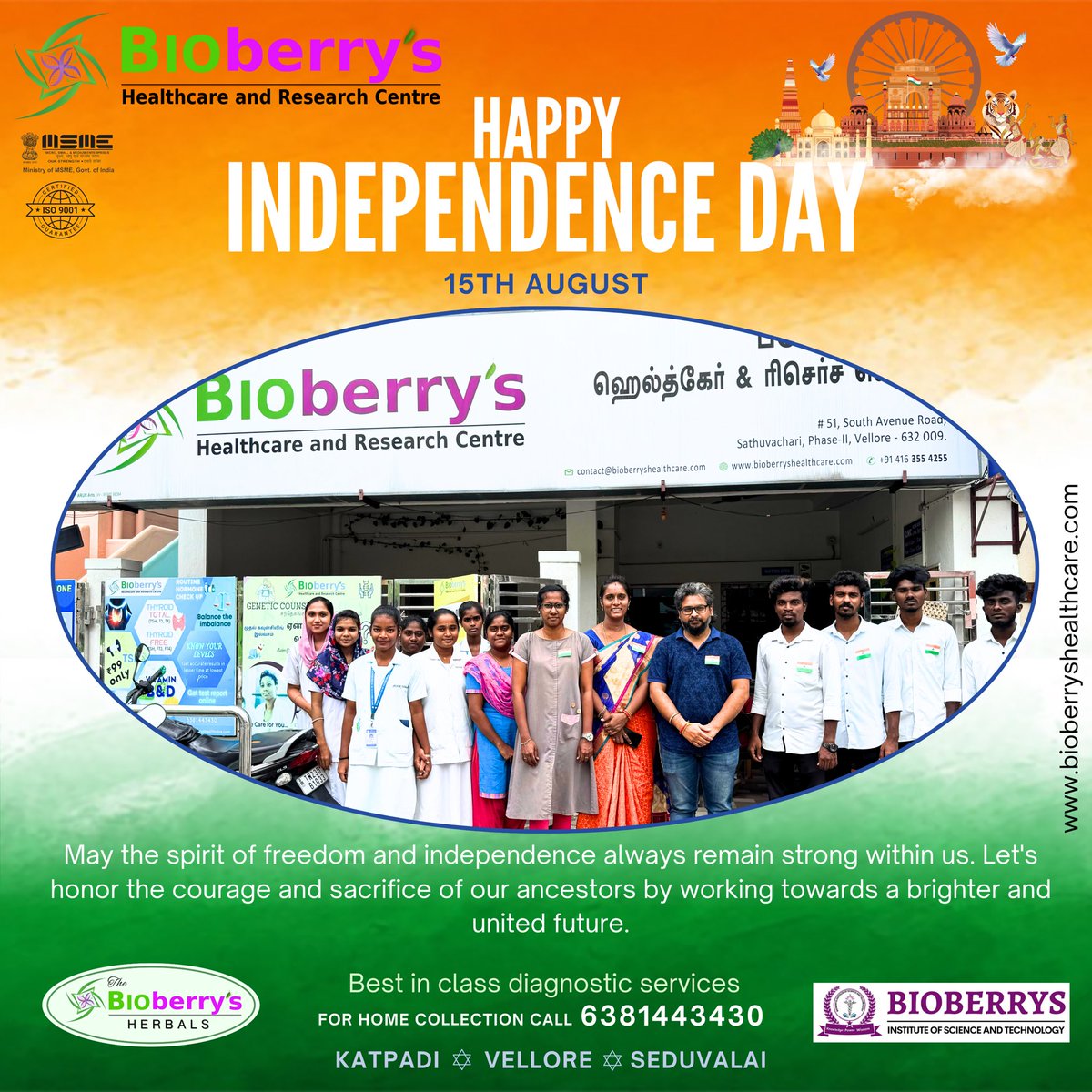 bioberrys's tweet photo. Happy Independence Day…🇮🇳

#IndependenceDay2024 #india #health https://t.co/oDzemGeFzZ