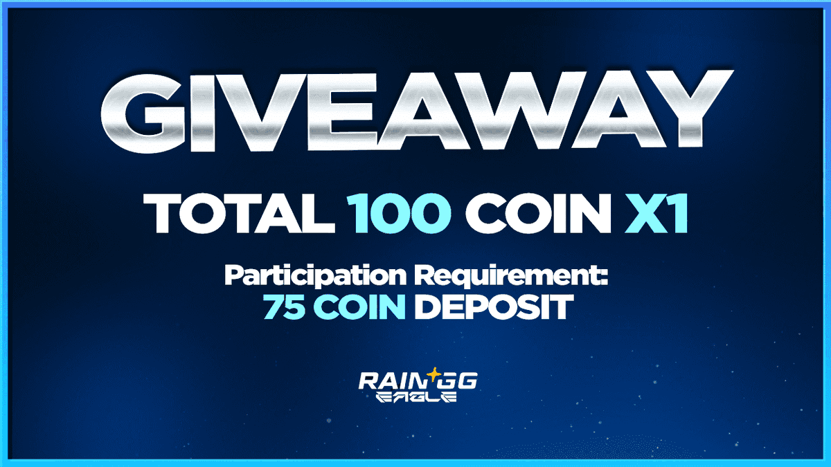 EagleeCSGO's tweet photo. 🎁100 COIN RAINGG GIVEAWAY🎁

🏆1 Winner Total of 100 Coins
👉How To Enter 
       ✅Deposit at least 75🪙under code "eaglee" or use https://t.co/vhpa5cqWh2
       ☑️Send proof to our discord server or dm me with your username 🥳

💸10$ For Random RT + Tag 1 person (💎Extra 10$ for RT winner if the person who tagged won )

(Also you can combine with our 300 Coin wager leaderboard on raingg every wager counts !)

https://t.co/t92hVVwaUX

🕓Ends on 21.08.2024 (Same as leaderboard)

Discord Server for proof and current board attached : https://t.co/zancWoiO8u