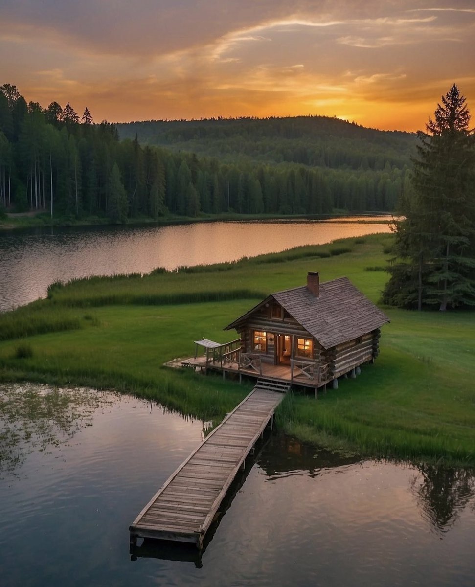 İnsanlardan uzak bir ev.