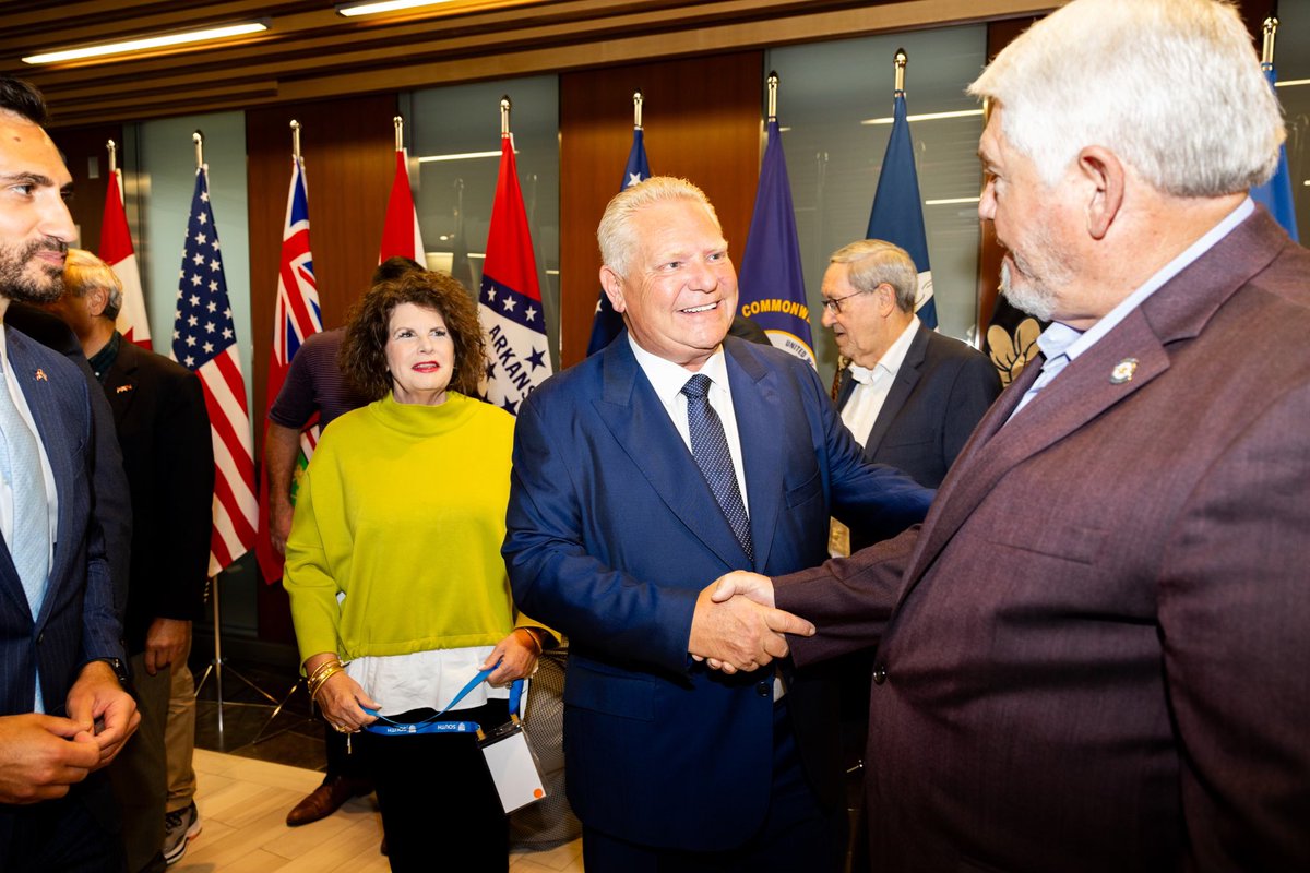 fordnation's tweet photo. I joined legislators from across the United States this morning to talk about the importance of supporting the millions of Canadian and American workers who depend on our incredible trading relationship.

From nuclear power and critical minerals to the electric vehicle sector, we have a great opportunity to work together by taking a Team North America approach that strengthens our economic ties and delivers better jobs and bigger paycheques to workers on both sides of the border!