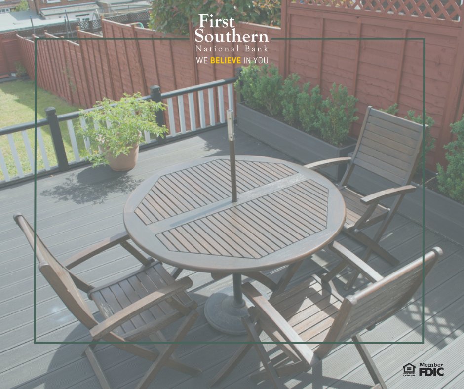 🏡☀️ Whether it's a new deck, fresh paint, or a complete renovation, we can make your dream projects a reality. Visit us today to learn more! bit.ly/4cOoRQx

Member FDIC. Equal Housing Lender.