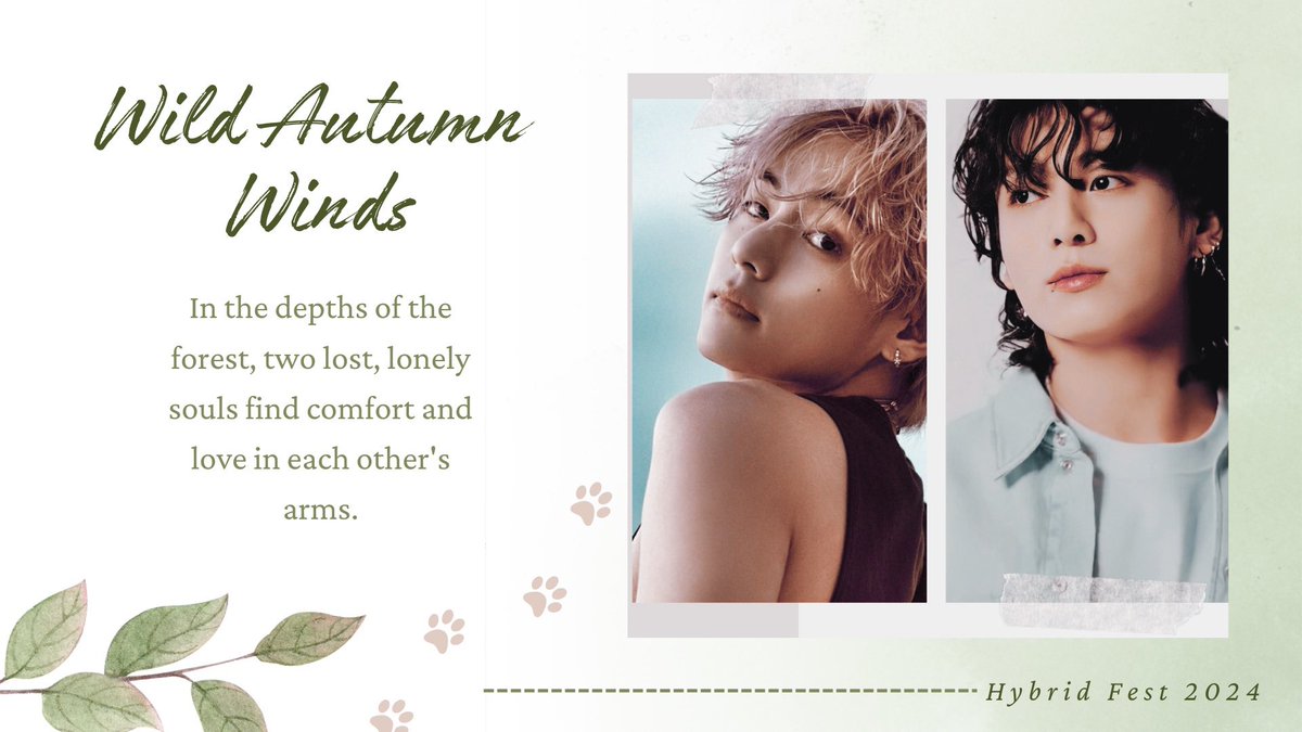 BangtanHybrids's tweet photo. ₊⊹Wild Autumn Winds ⊹ ࣪ ˖

❥ Taekook 
❥ Explicit 
❥ Strangers to Lovers 
❥ Completed 
❥ 31k

⚠️Tag warning: Major Character Injury 

🔗 https://t.co/LvX7B1kOUq https://t.co/1AnL2jfkg6