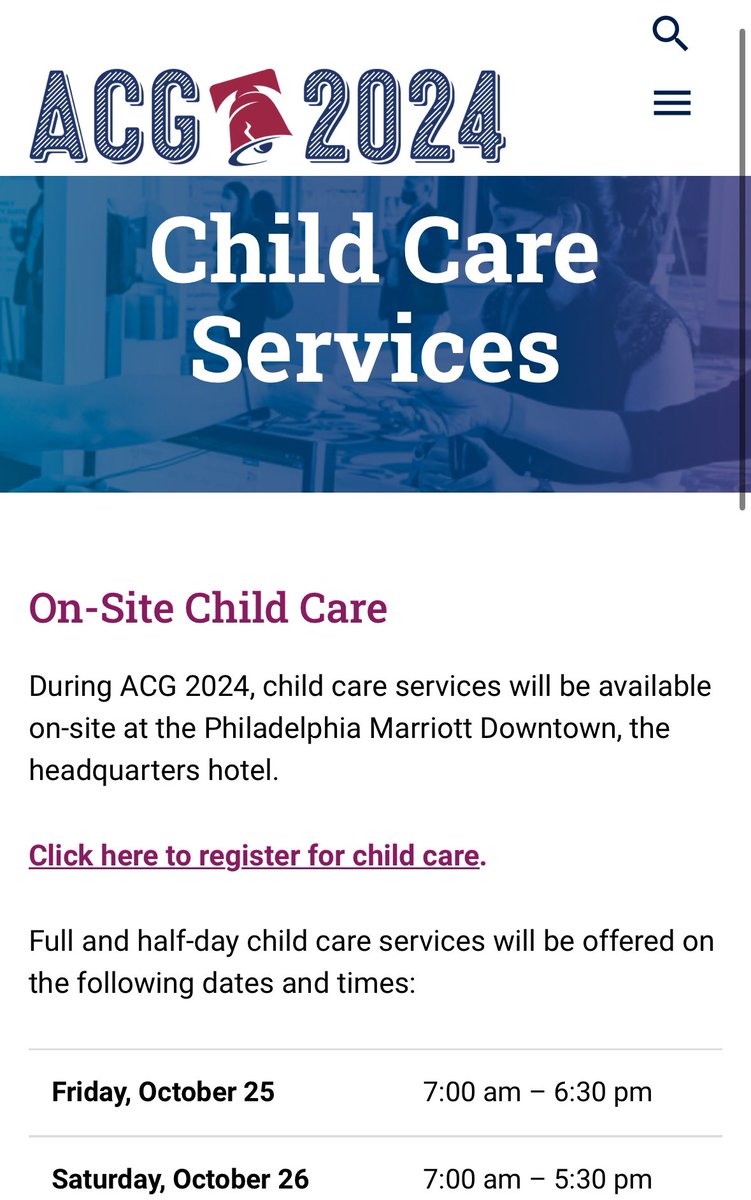 ibdgijami's tweet photo. 📣 Calling all parents in GI attending @AmCollegeGastro #ACG2024 this year! 

Did you know that there is now childcare options?!? 

👏This is made possible under + the direction of the Women’s Committee @KDeFelice_IBD and so many other amazing #womeninGI

https://t.co/PLWFkTyE79 https://t.co/jFKn9kMAqC