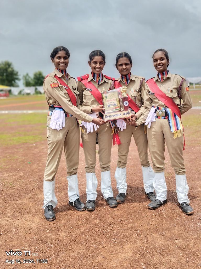 MuskanGupt8835's tweet image. 78 Independence day celebration 
Winners 🏆🏆##govt girls' college katni 
##4mp (i) Coy NCC katni ❣️🇮🇳🫡