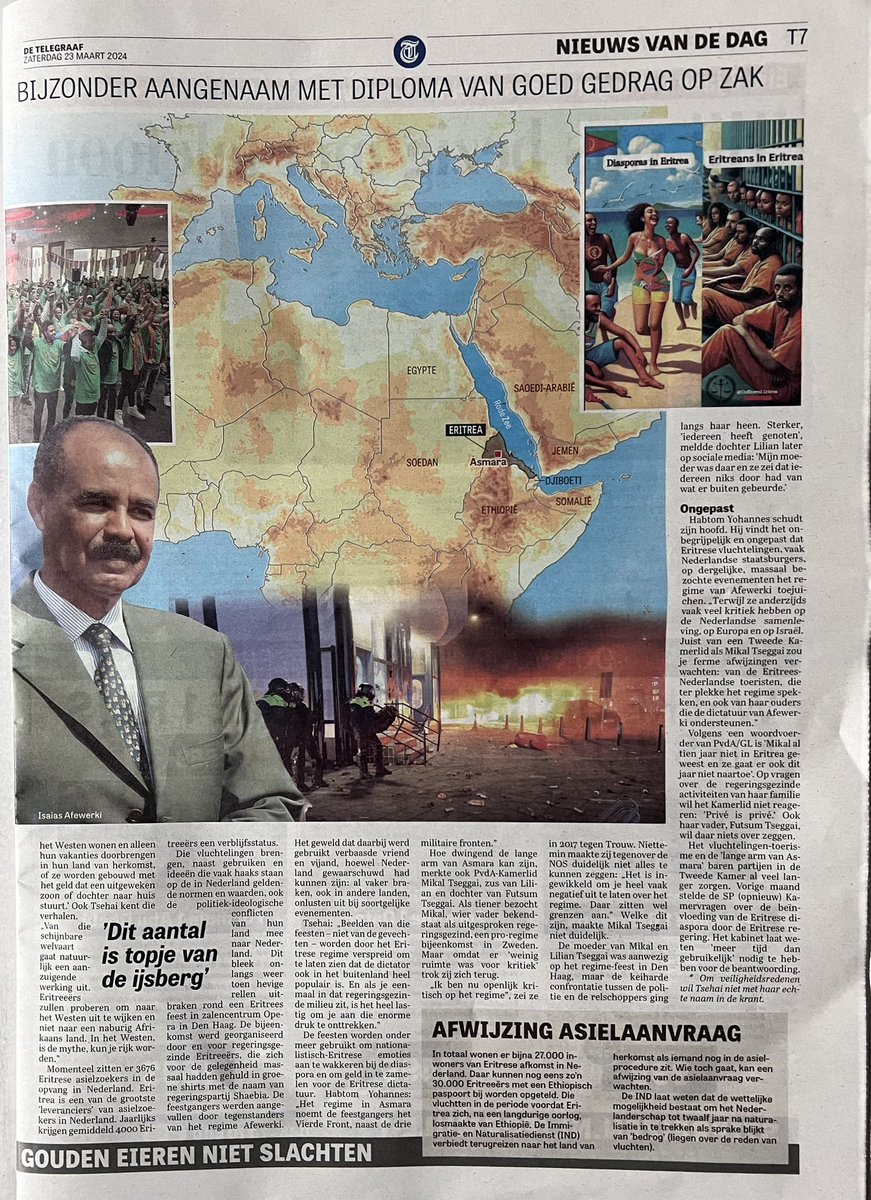 phelemawi's tweet photo. The Dutch legal system is known for upholding justice, but the 4.5-year sentence proposed for John Black, an #Eritrea|n justice seeking refugee defending his rights, raises serious concerns. We the #BlueRevolution movement urge @RechtspraakNL and @Het_OM to recognize the political motives behind this case. Prosecuting victims of #TransnationalRepression sends a dangerous message to those fleeing tyranny. #JusticeForJohnBlack #FreeJohnBlack #FreeThemAll #BlueRevolution #Netherlands @MinPres @RHDijkgraaf @hugodejonge @ericvanderburg @HankeBruinsSlot @DutchMFA @GemeenteDenHaag @PieterOmtzigt @GemeenteDenHaag @lientje1967 @D66 @IND_NL @StasJenV @MinBZ @ministerieJenV @davidvanweel