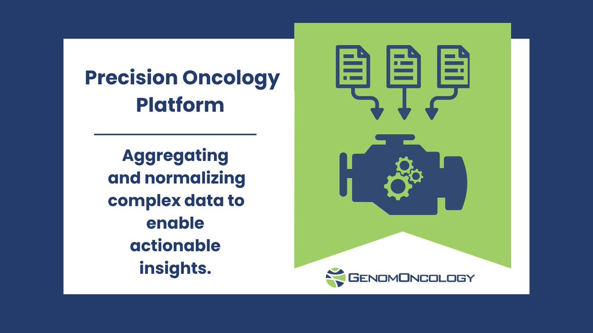 Unlock the power of precision medicine with GenomOncology's Precision Oncology Platform. Access our clinical-omic data warehouse and comprehensive knowledgebase to enhance and streamline your precision medicine workflows. 

Learn more here: genomoncology.com/our-platform