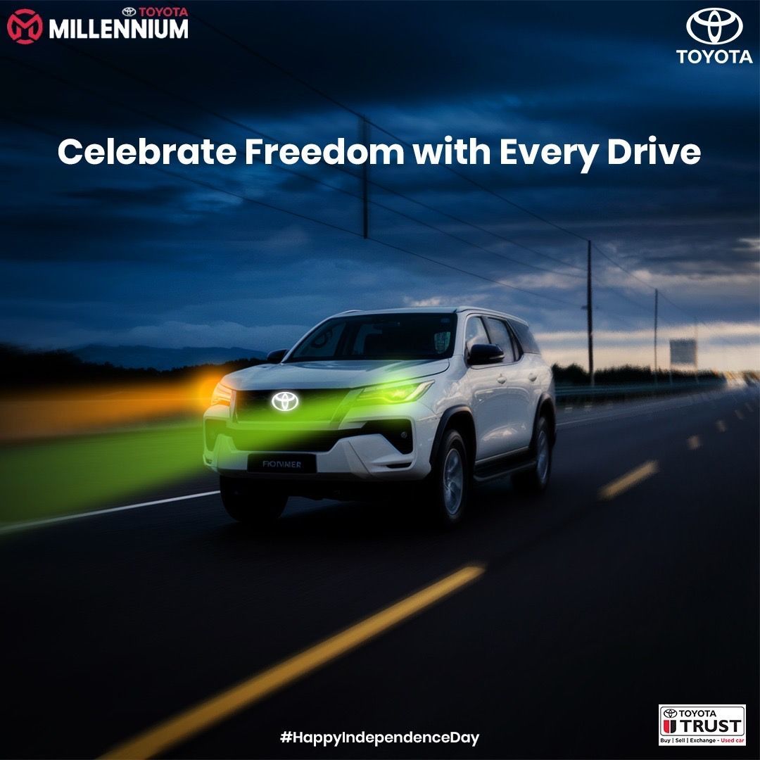 officialmillen3's tweet photo. This Independence Day, let's honour the spirit of freedom and take pride in every journey. Here's to exploring the roads of our great nation with unyielding passion and pride. 🚗🇮🇳
Wishing everyone a Happy Independence Day! https://t.co/xtPnpCXR9m