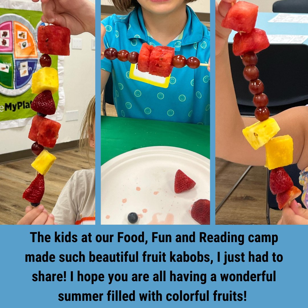 utah_ed's tweet image. Way to go kids! Fruit Kabobs are such a fun way to eat our fruits!

#Snaped #snapedworks